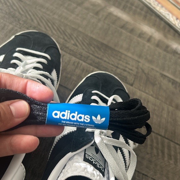 Adidas Gazelle Bold black platform women sneakers size 8 1/2 - Picture 11 of 12